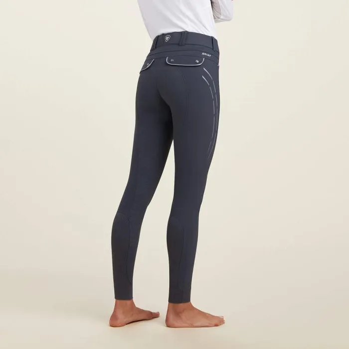 Women English Riding Ariat Tri Factor Lumina Grip Full Seat Breech Ebony Women English Riding Ariat Tri Factor Lumina Grip Full Seat Breech Ebony