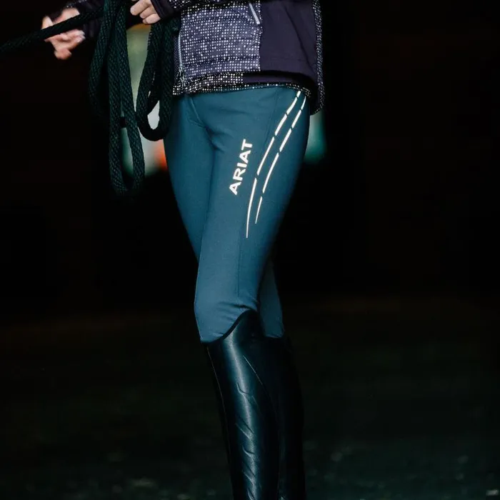 Women English Riding Ariat Tri Factor Lumina Grip Full Seat Breech Ebony Women English Riding Ariat Tri Factor Lumina Grip Full Seat Breech Ebony