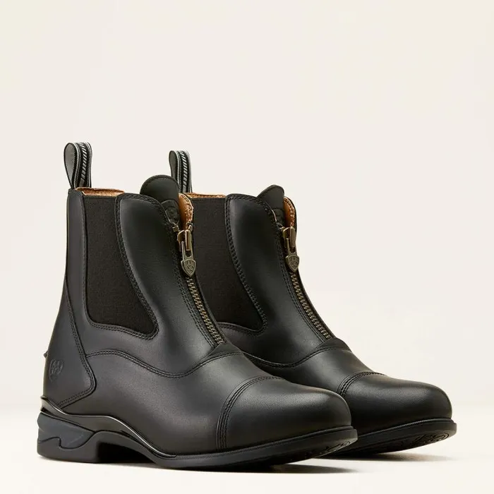 Women English Riding Boots Ariat Devon Zip Paddock Boot Black Women English Riding Boots Ariat Devon Zip Paddock Boot Black