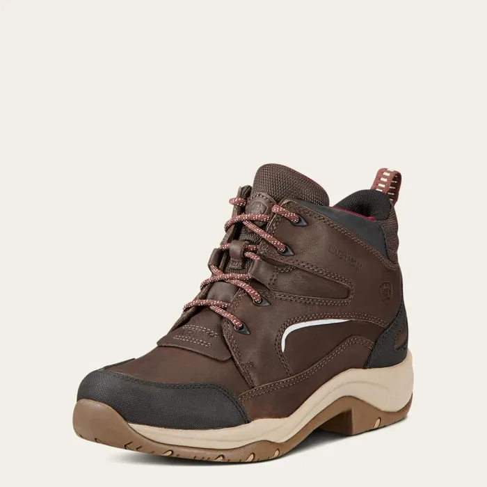 Women English Riding Boots Ariat Telluride II H2O Darkbrown