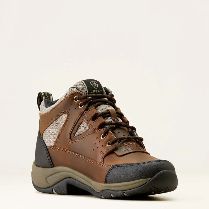 Women English Riding Boots Ariat Terrain VentTEK 360 Boot Distressed Browntaupe