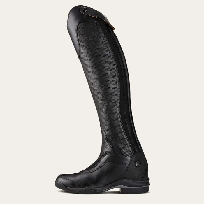 Women English Riding Boots Ariat V SPORT TALL ZIP Allover Black Women English Riding Boots Ariat V SPORT TALL ZIP Allover Black