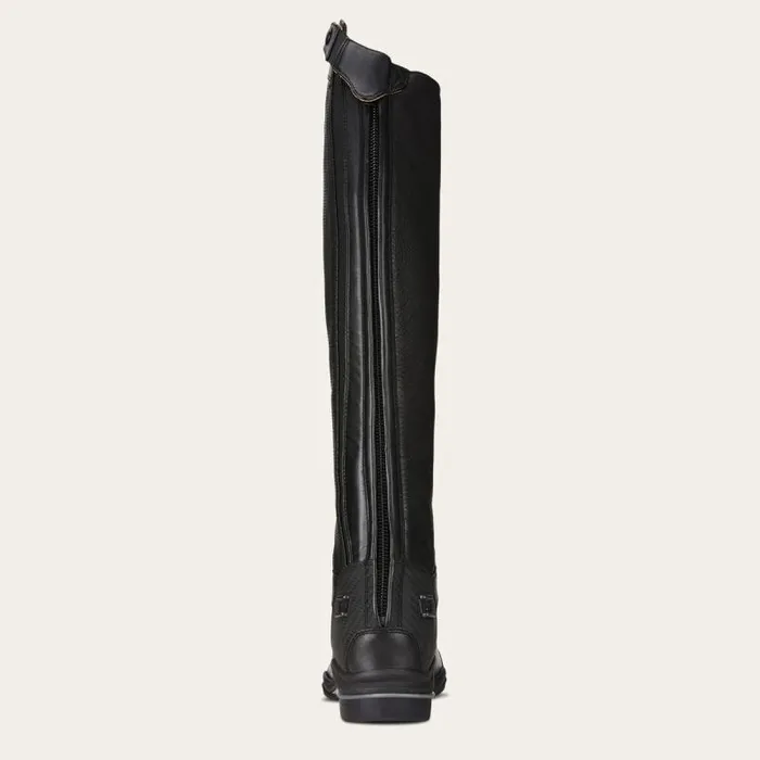 Women English Riding Boots Ariat V SPORT TALL ZIP Allover Black Women English Riding Boots Ariat V SPORT TALL ZIP Allover Black