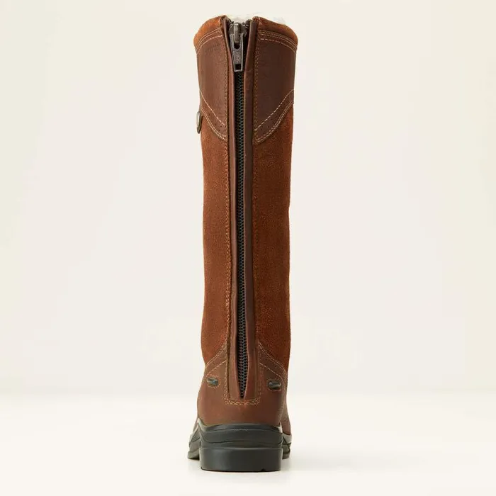 Women English Riding Boots Ariat Wythburn Tall Waterproof Boot Dark Brown