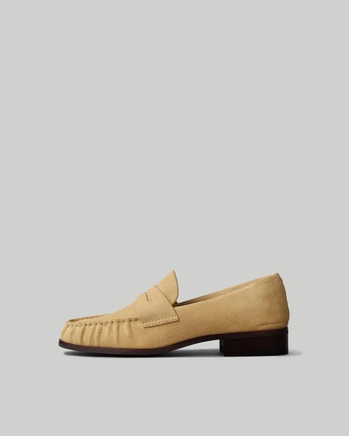 Women Flats Rag 038 Bone Sid Loafer 8211 Suede Dune Suede