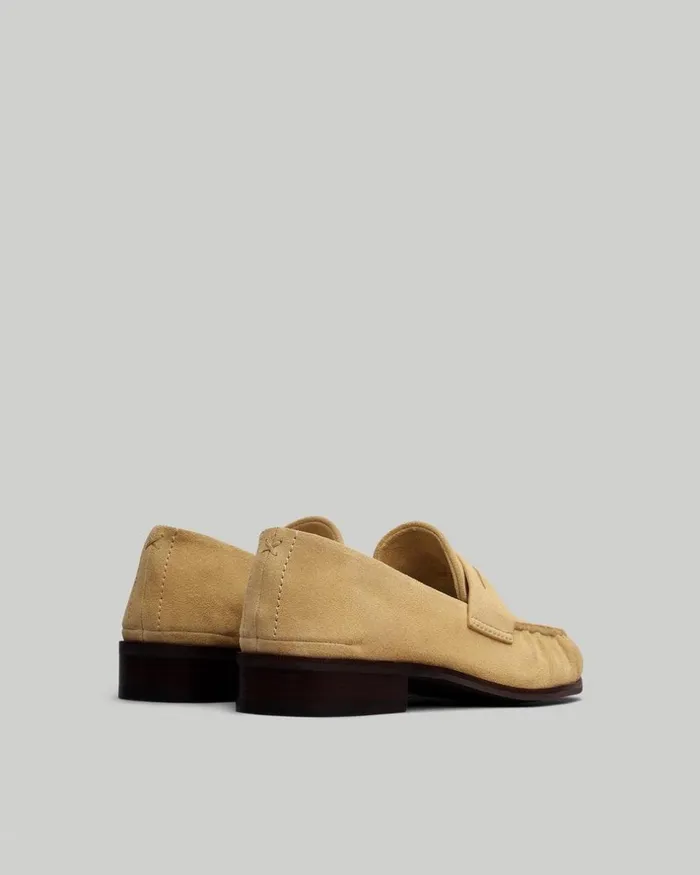 Women Flats Rag 038 Bone Sid Loafer 8211 Suede Dune Suede