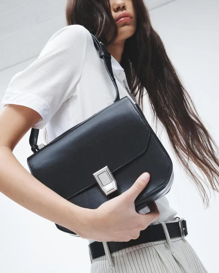 Women Handbags Rag 038 Bone Max Crossbody 8211 Leather Black