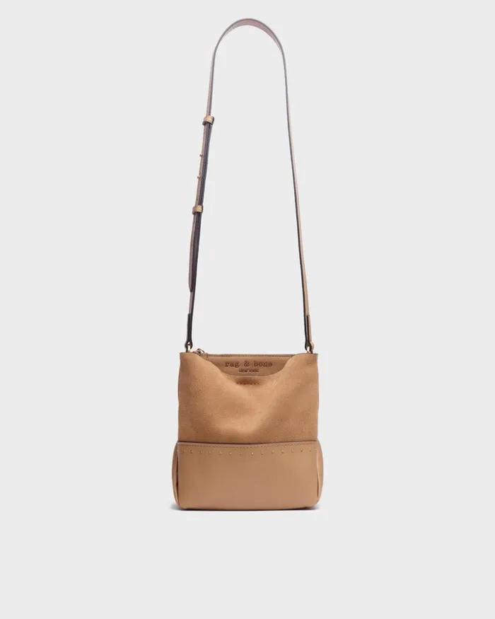 Women Handbags Rag 038 Bone Passenger Crossbody 20 8211 Suede Camel Suede
