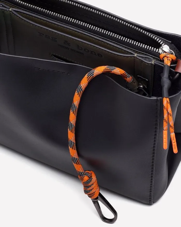 Women Handbags Rag 038 Bone Passenger Crossbody 8211 Leather Black Olive Night