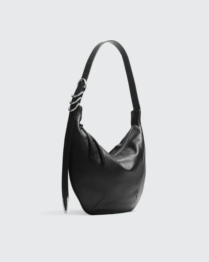 Women Handbags Rag 038 Bone Spire Shoulder Bag 8211 Leather Black