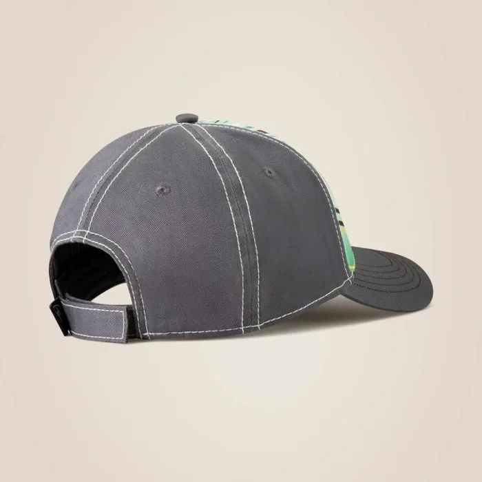 Women Hats and Caps Ariat Leather Patch Aztec Cap Multi Women Hats and Caps Ariat Leather Patch Aztec Cap Multi