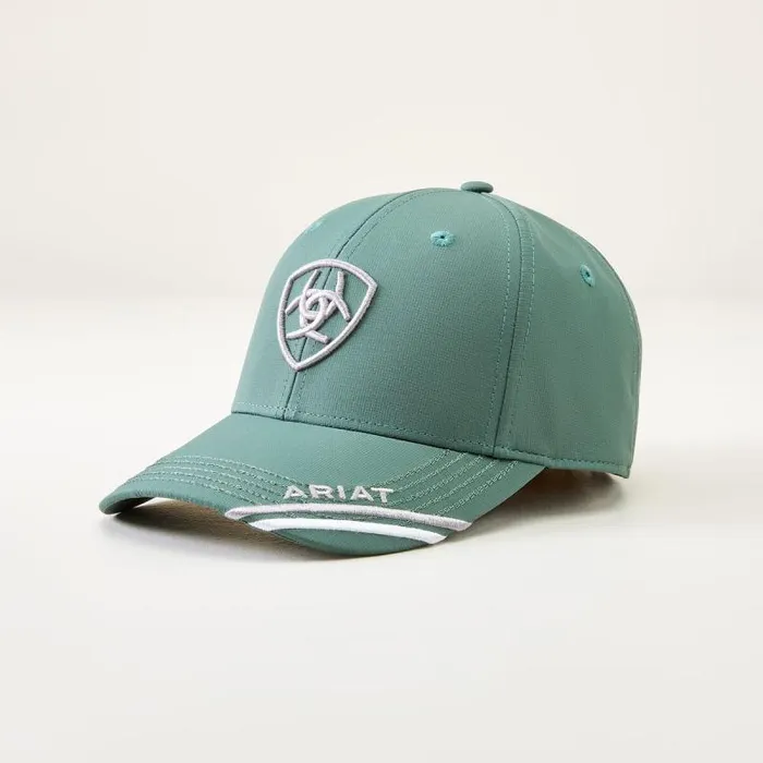Women Hats and Caps Ariat Shield Performance Cap Sage Green