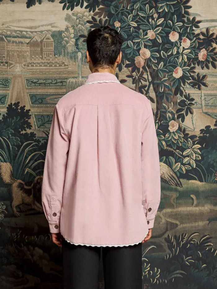 Women Hector Cord Over Shirt Dusty Pink Sister Jane Tops