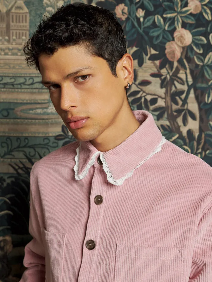 Women Hector Cord Over Shirt Dusty Pink Sister Jane Tops