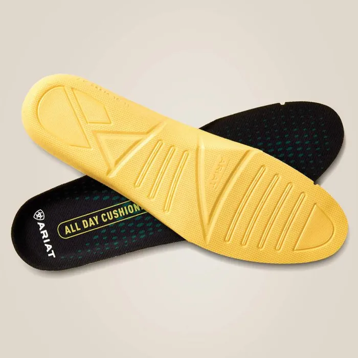 Women Insoles Ariat Women039s All Day Cushioning Round Toe Insole Black
