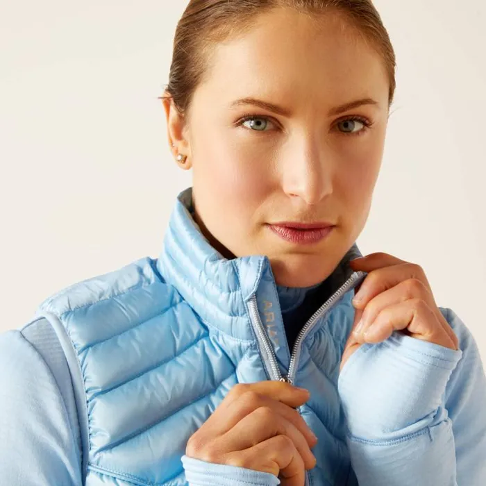 Women Jackets and Vests Ariat Ideal Down Vest Iridescent Cote D039azur Women Jackets and Vests Ariat Ideal Down Vest Iridescent Cote D039azur