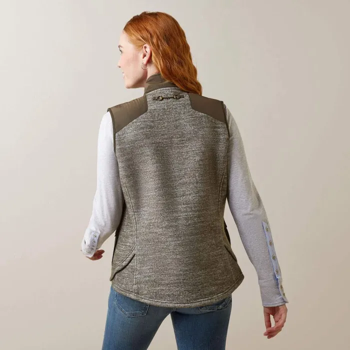 Women Jackets and Vests Ariat Millbrae Vest Earth Women Jackets and Vests Ariat Millbrae Vest Earth