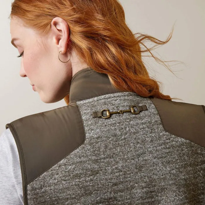 Women Jackets and Vests Ariat Millbrae Vest Earth Women Jackets and Vests Ariat Millbrae Vest Earth