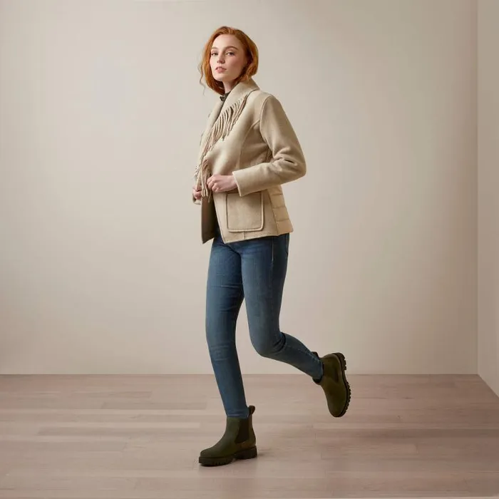 Women Jackets and Vests Ariat Sausalito Coat Oatmeal Women Jackets and Vests Ariat Sausalito Coat Oatmeal