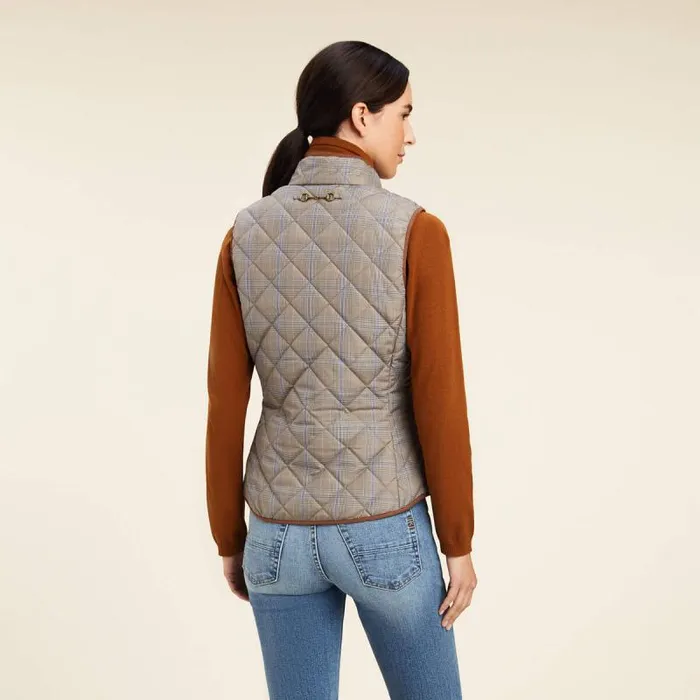 Women Jackets and Vests Ariat Woodside 20 Vest Glen Plaid Women Jackets and Vests Ariat Woodside 20 Vest Glen Plaid