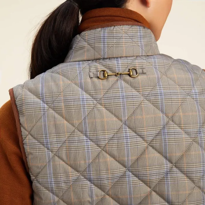 Women Jackets and Vests Ariat Woodside 20 Vest Glen Plaid Women Jackets and Vests Ariat Woodside 20 Vest Glen Plaid