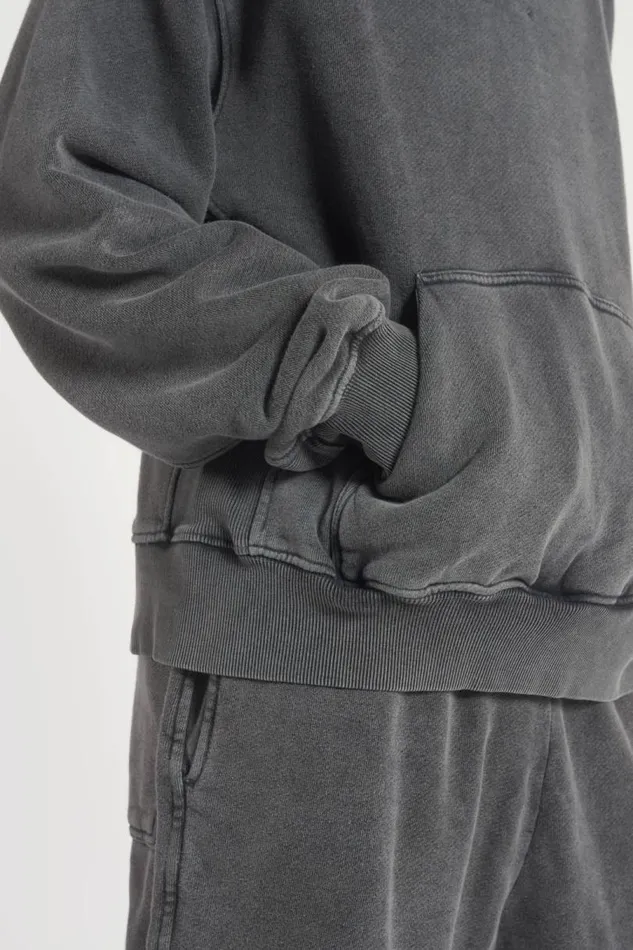 Women Jaded London Hoodies and Sweatshirts NTRLS Chrome Grey Oversized Hoodie