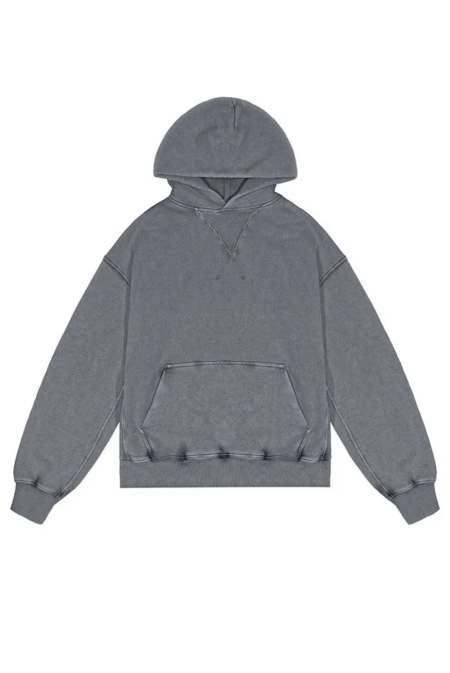 Women Jaded London Hoodies and Sweatshirts NTRLS Chrome Grey Oversized Hoodie