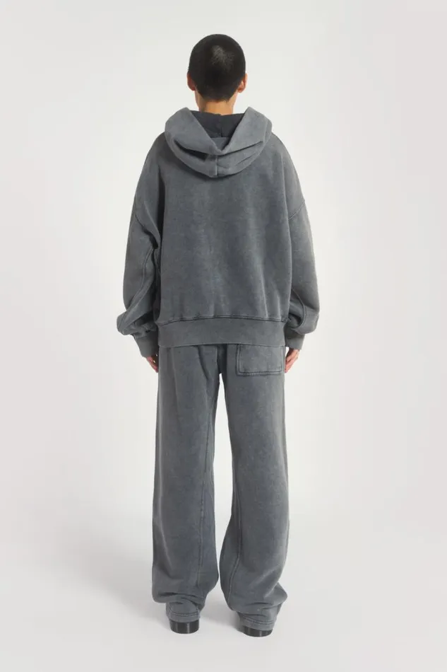 Women Jaded London Hoodies and Sweatshirts NTRLS Chrome Grey Oversized Hoodie
