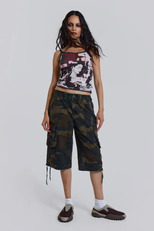 Women Jaded London Shorts and Jorts Guerilla Short