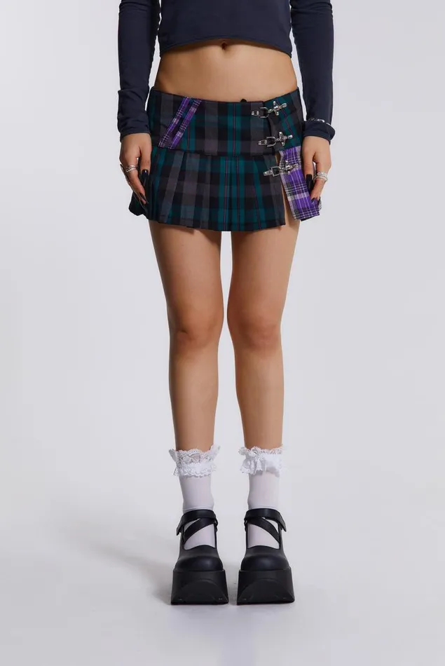 Women Jaded London Skirts Kilty As Charged Mini Skirt