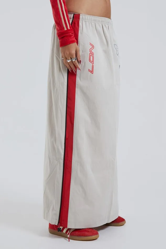 Women Jaded London Skirts Uptown Windbreaker Maxi Skirt