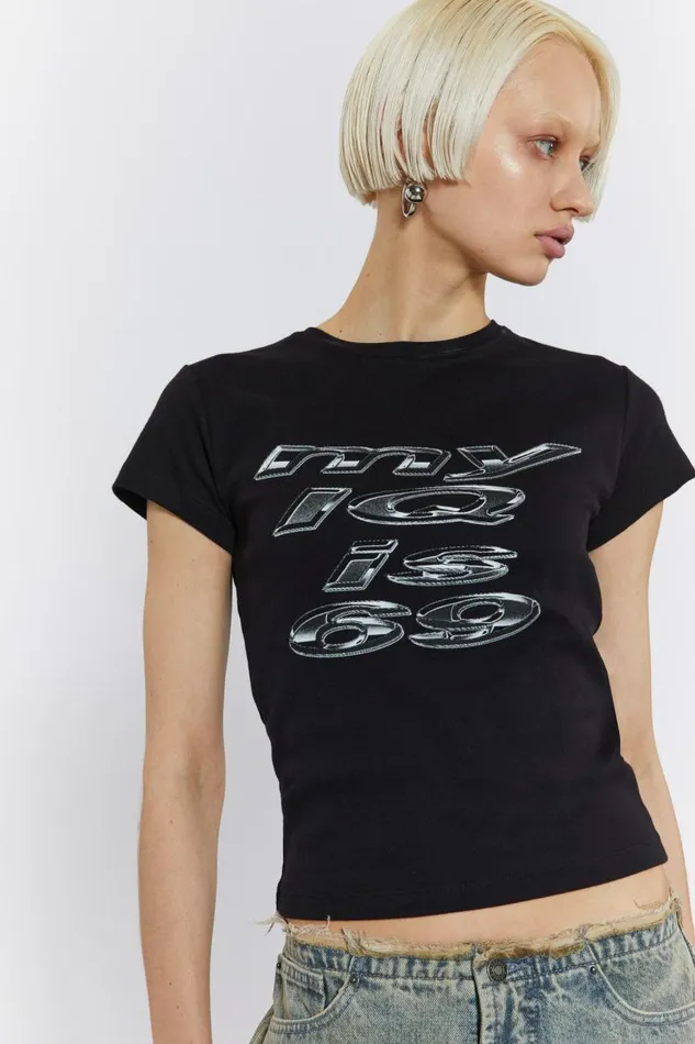 Women Jaded London TShirts IQ 69 Tee