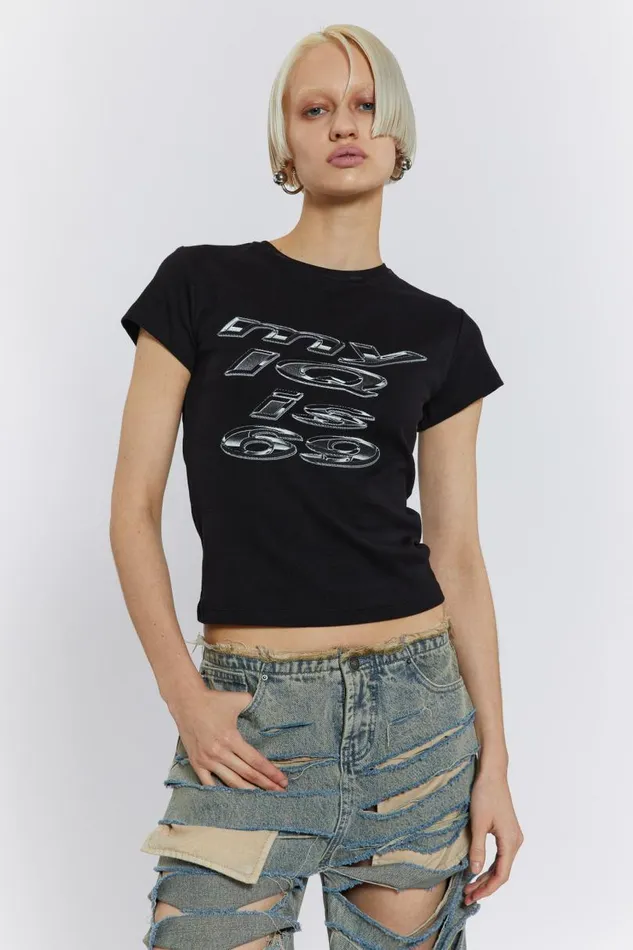 Women Jaded London TShirts IQ 69 Tee