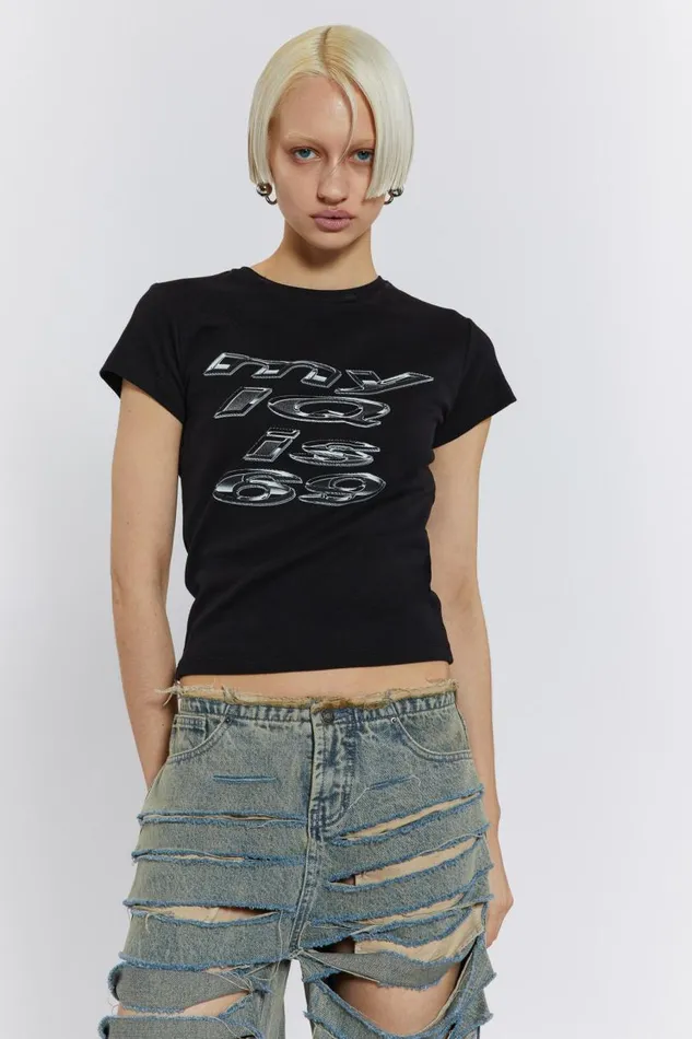 Women Jaded London TShirts IQ 69 Tee