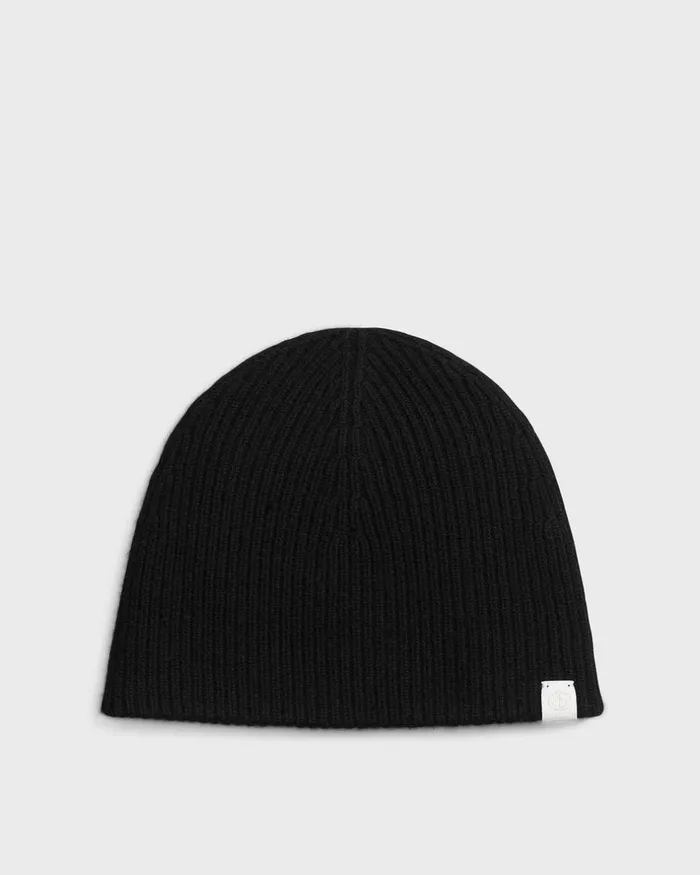WomenMen Hats Rag 038 Bone Ace Beanie Black