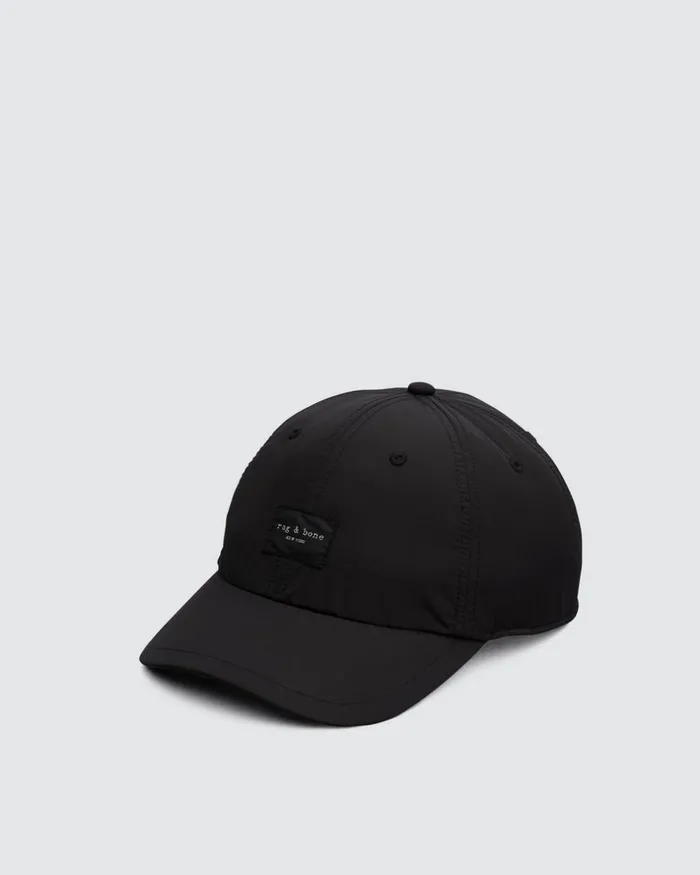 WomenMen Hats Rag 038 Bone Addison Baseball Cap Black