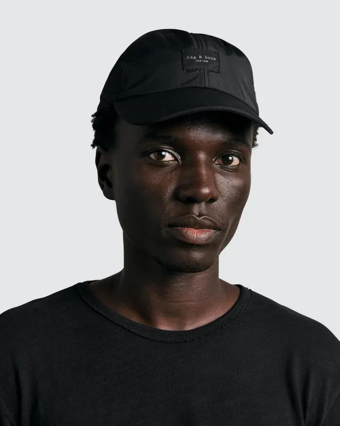 WomenMen Hats Rag 038 Bone Addison Baseball Cap Black