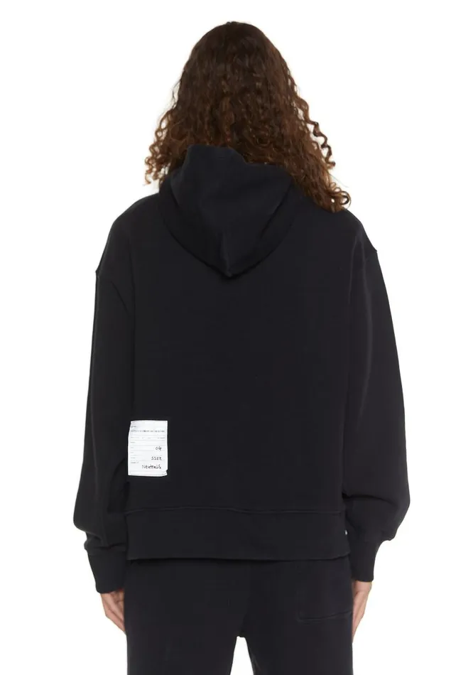 WomenMen Jaded London Ntrls NTRLS Dust Black Oversized Hoodie