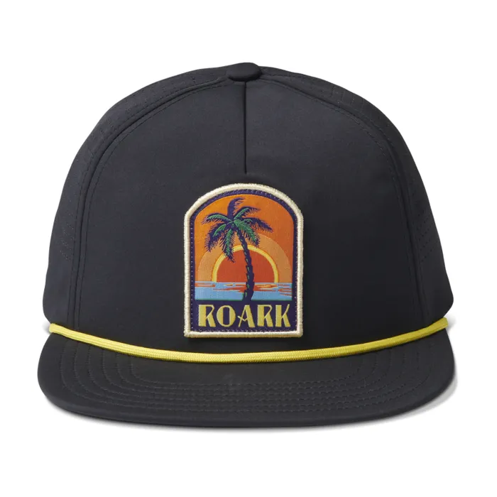 WomenMen Roark Hats Hybro Strapback Hat Black