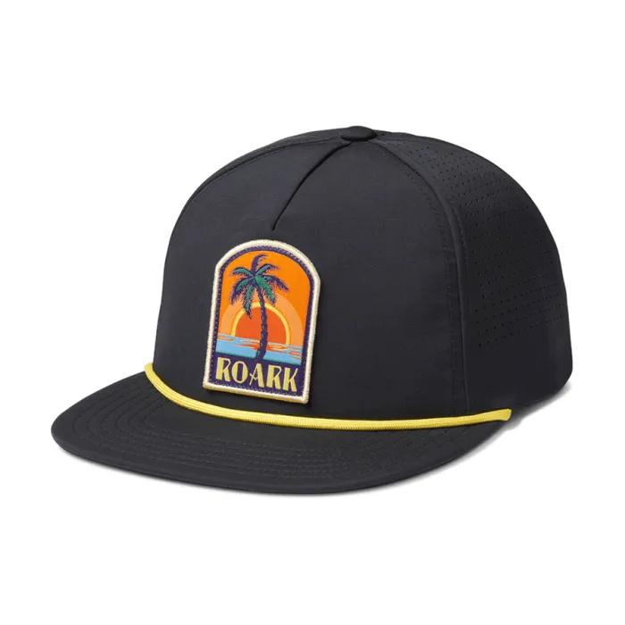 WomenMen Roark Hats Hybro Strapback Hat Black