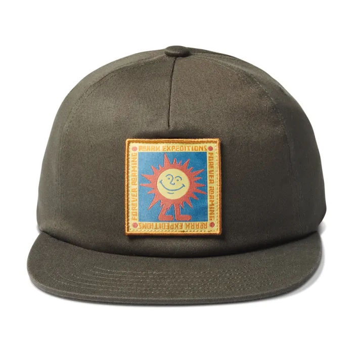 WomenMen Roark Hats Layover Strapback Hat Military 1