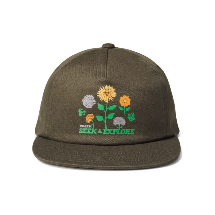 WomenMen Roark Hats Layover Strapback Hat Military 2