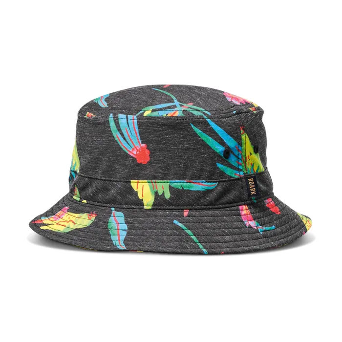WomenMen Roark Hats Macaw Bucket Hat Black