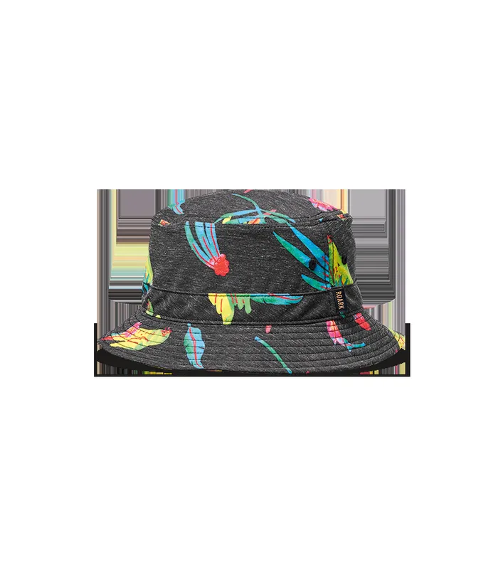 WomenMen Roark Hats Macaw Bucket Hat Black