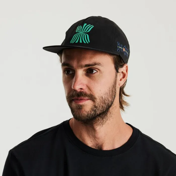 WomenMen Roark Hats Run Amok 5 Panel Snapback Hat Time Drifter