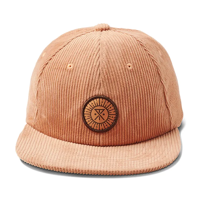 WomenMen Roark Hats Safe Camp 6 Panel Strapback Hat Sandstorm