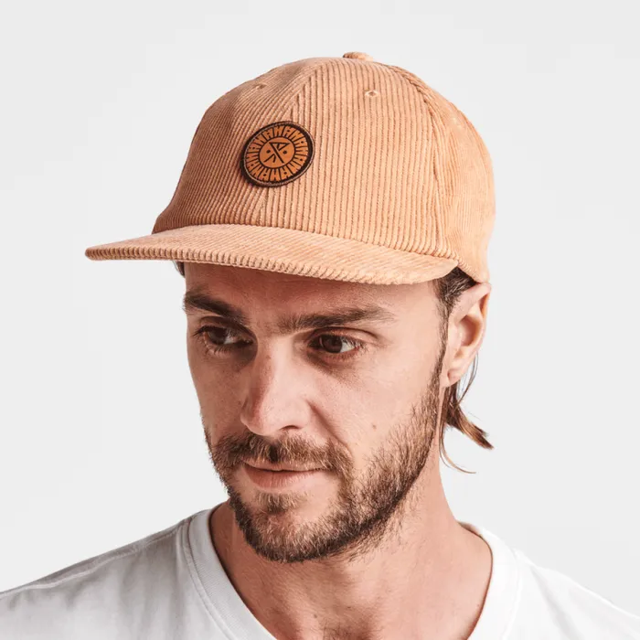WomenMen Roark Hats Safe Camp 6 Panel Strapback Hat Sandstorm