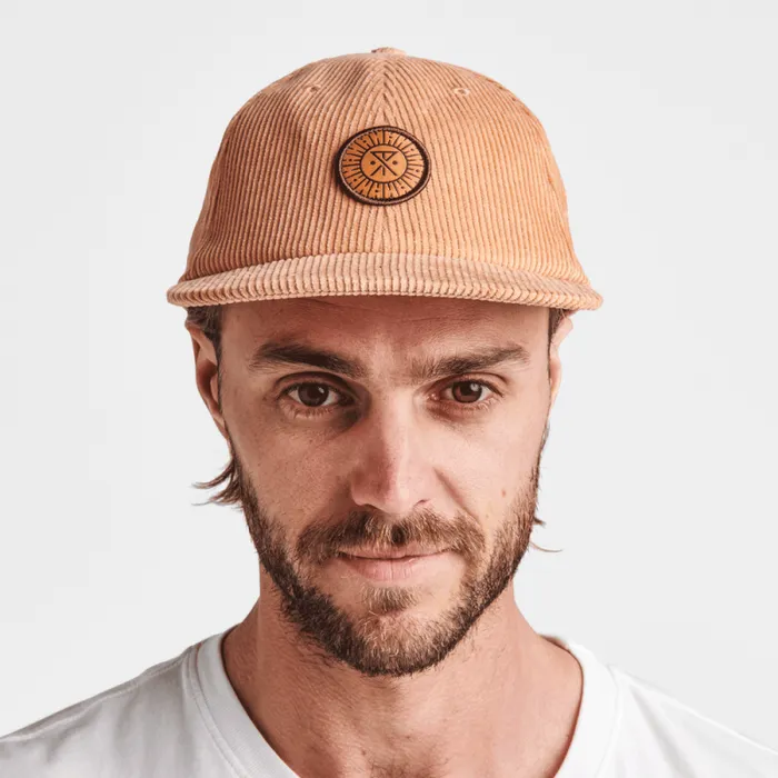 WomenMen Roark Hats Safe Camp 6 Panel Strapback Hat Sandstorm