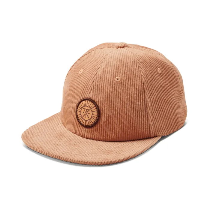 WomenMen Roark Hats Safe Camp 6 Panel Strapback Hat Sandstorm
