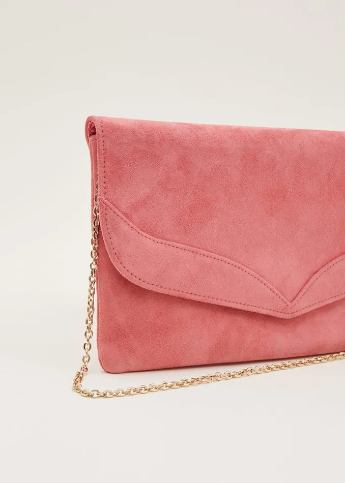Women Phase Eight Bags and Clutches Caitlin Clutch Bag Watermelon